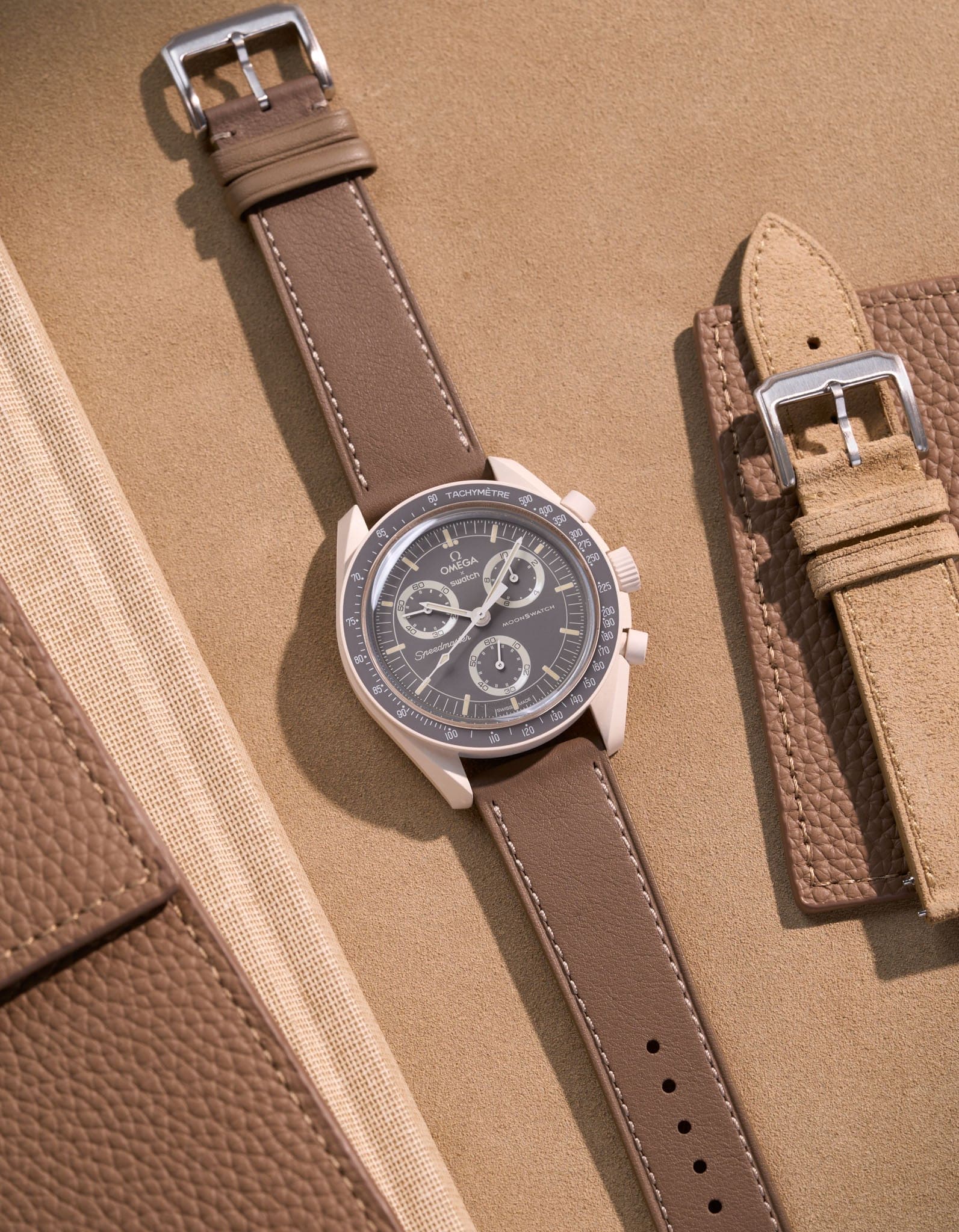 Mission to Earth - Desert (Leather Strap) - OM Luxury