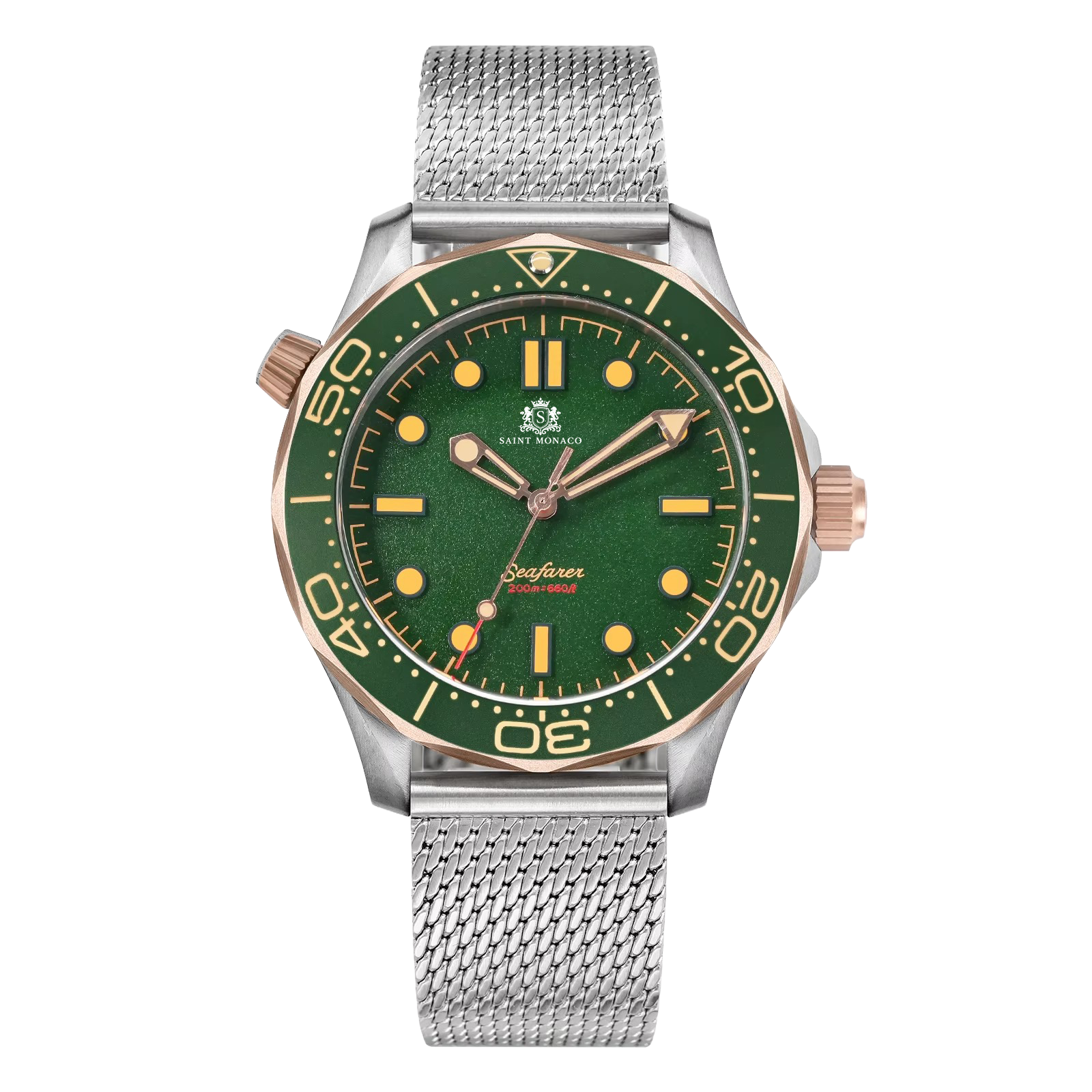 DIVER 007 — Mesh Green