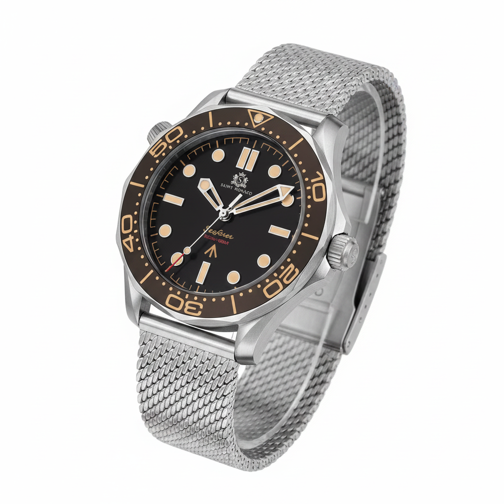 DIVER 007 — Mesh Black