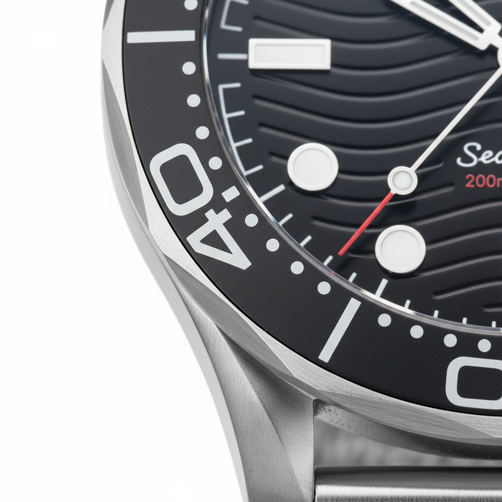 DIVER 007 — Mesh Black Wave
