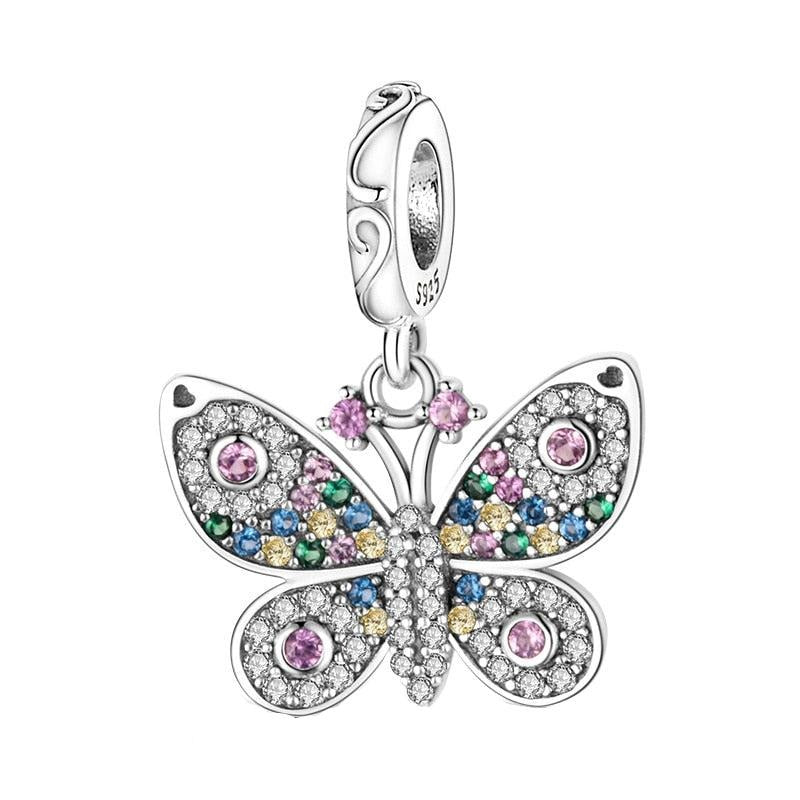 CB Charm - Studded Butterfly