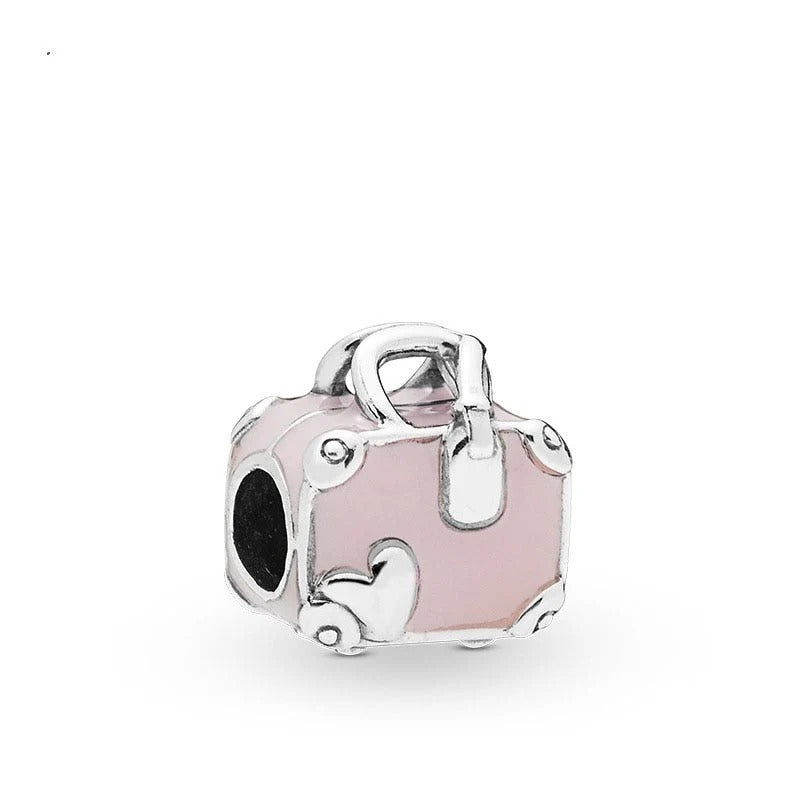 Charm - Pink Suitcase (Travel)