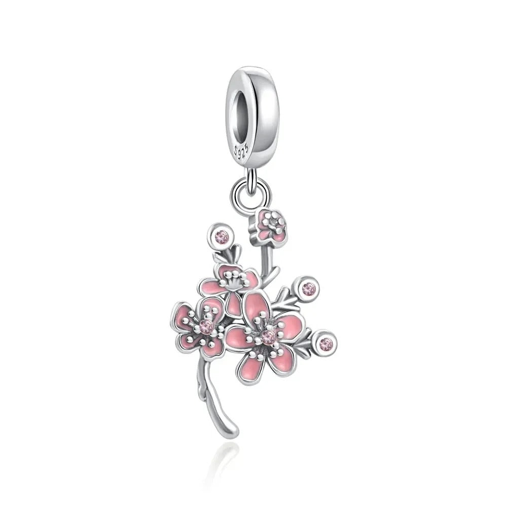 Charm - Pink Flowers