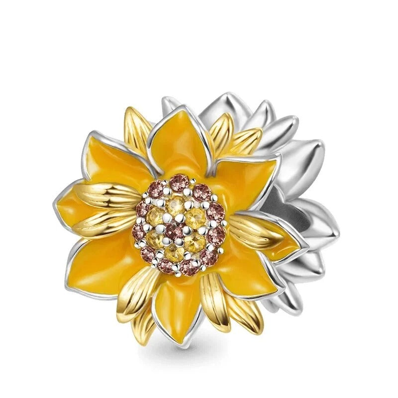 Charm - Yellow Daisy