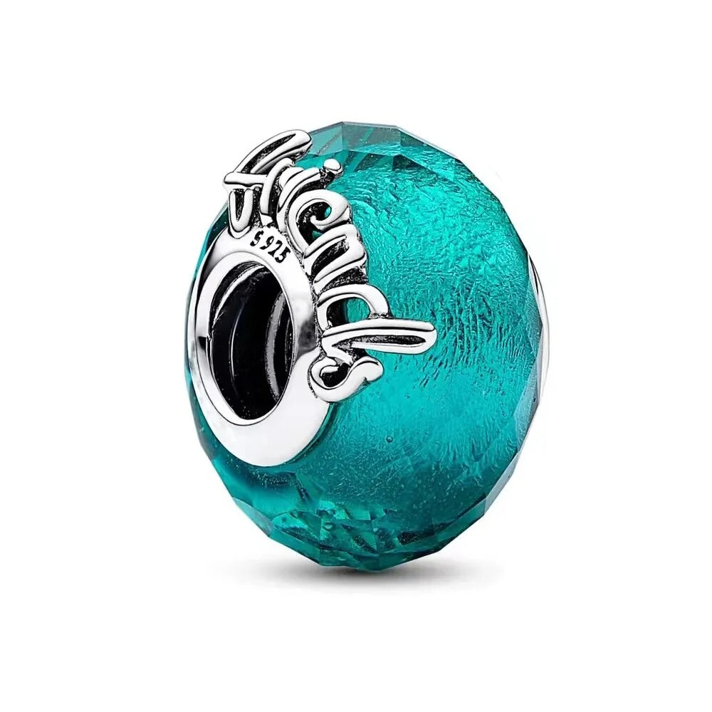 Charm - Green Murano