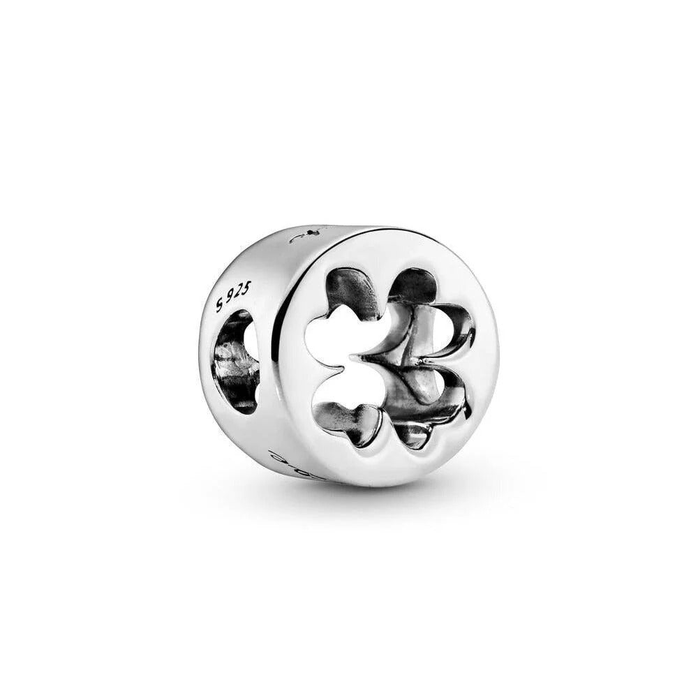 Charm - Silver Lucky Clover