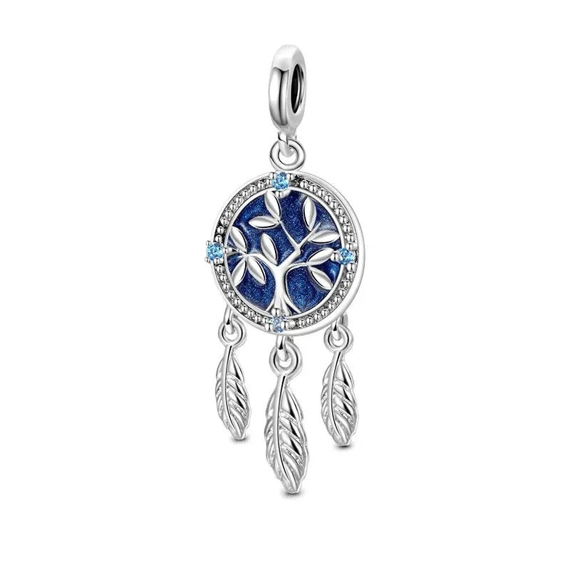 Charm - Blue Dreamcatcher
