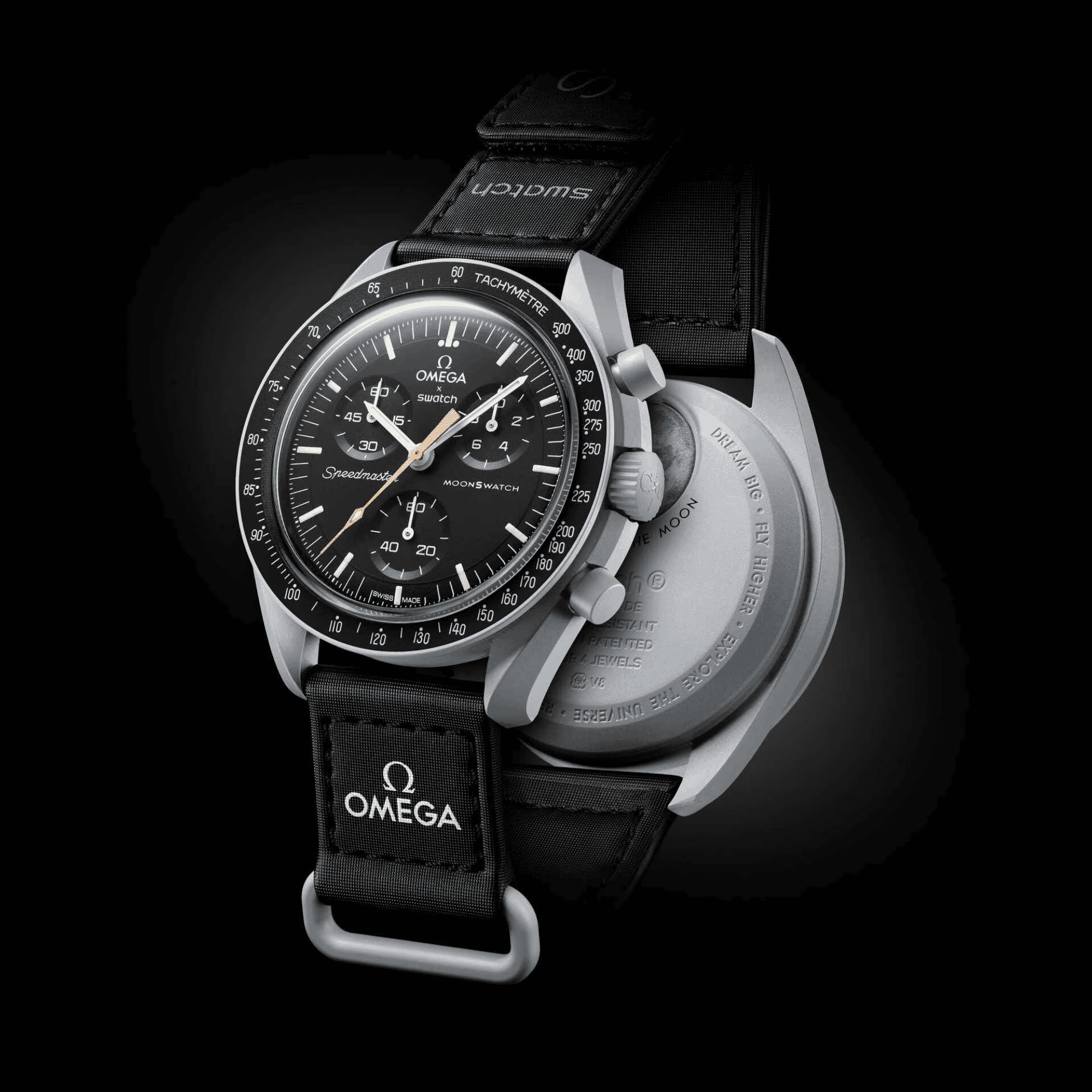 Mission to the Moon - Moonshine™ Gold - VELCRO© Strap. - OM Luxury