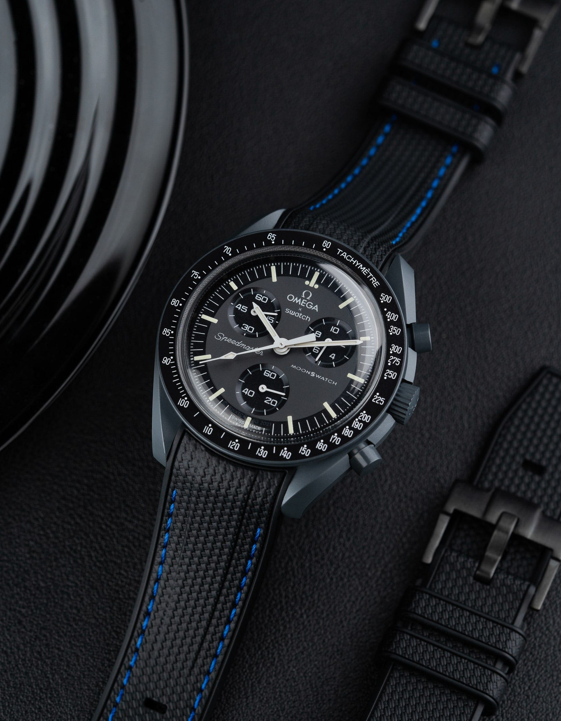 MoonSwatch Mission to Mercury (Rubber Strap) - OM Luxury