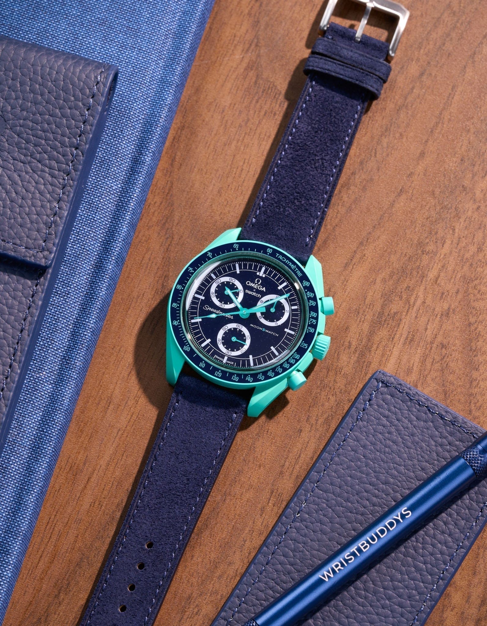 Mission to Earth - Polar Lights (Leather Strap) - OM Luxury