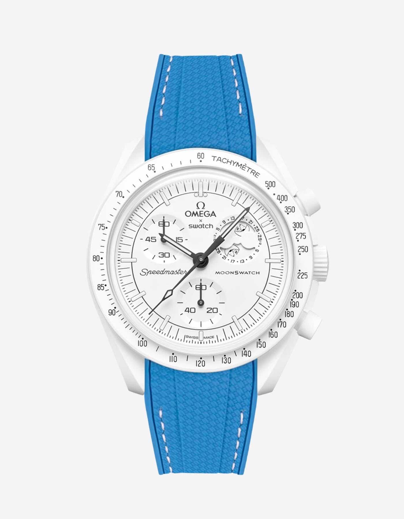 MoonSwatch Mission to the Moon Phase (Rubber Strap) - OM Luxury
