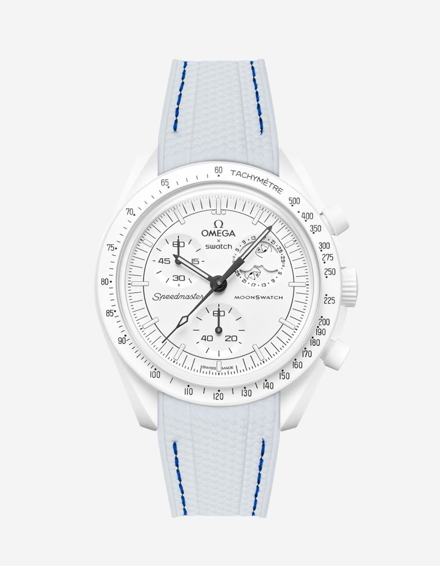 MoonSwatch Mission to the Moon Phase (Rubber Strap) - OM Luxury