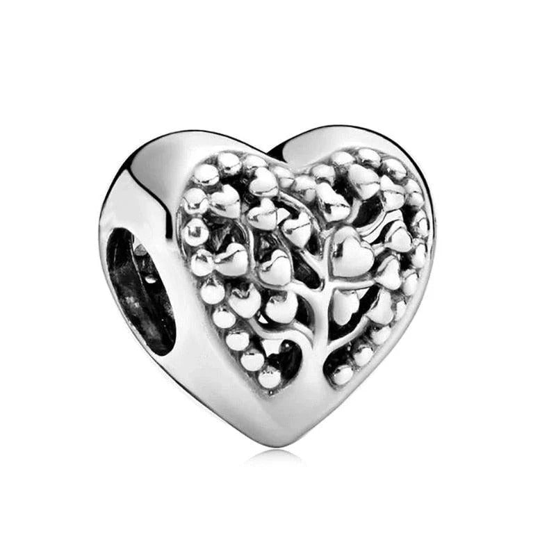 Charm - Family Tree Heart 2