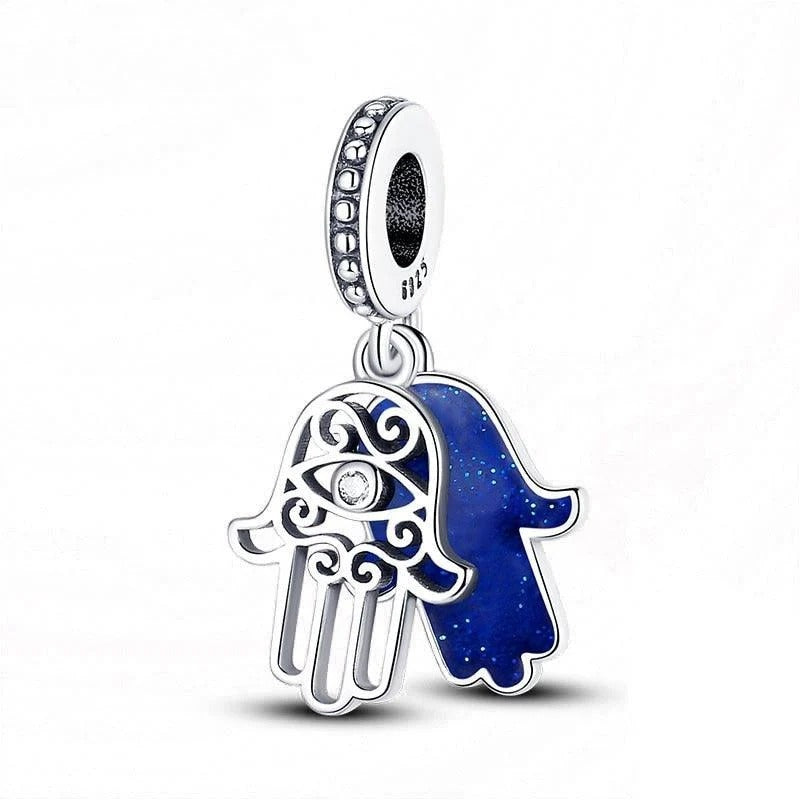 Charm - Double Hamsa Hand