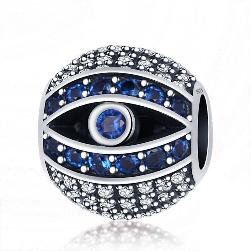 Charm - Pavé Greek Eye 2
