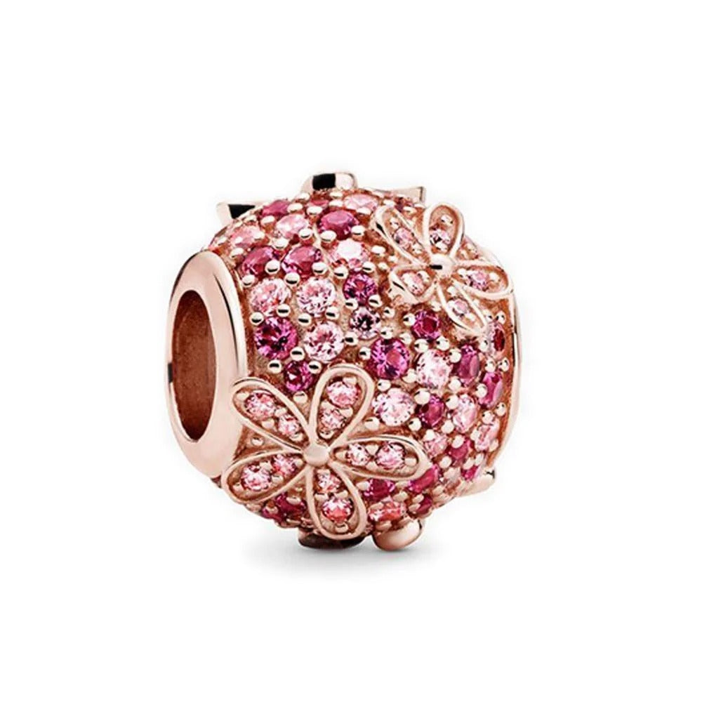 Charm - Pavé Rose Separator