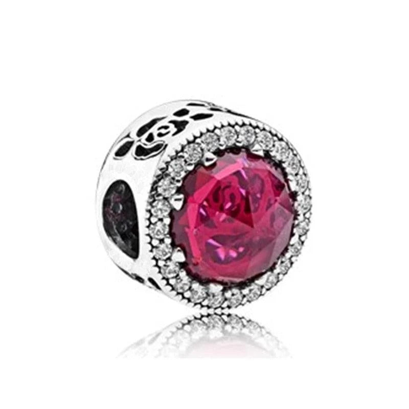 Charm - Ruby Crystal