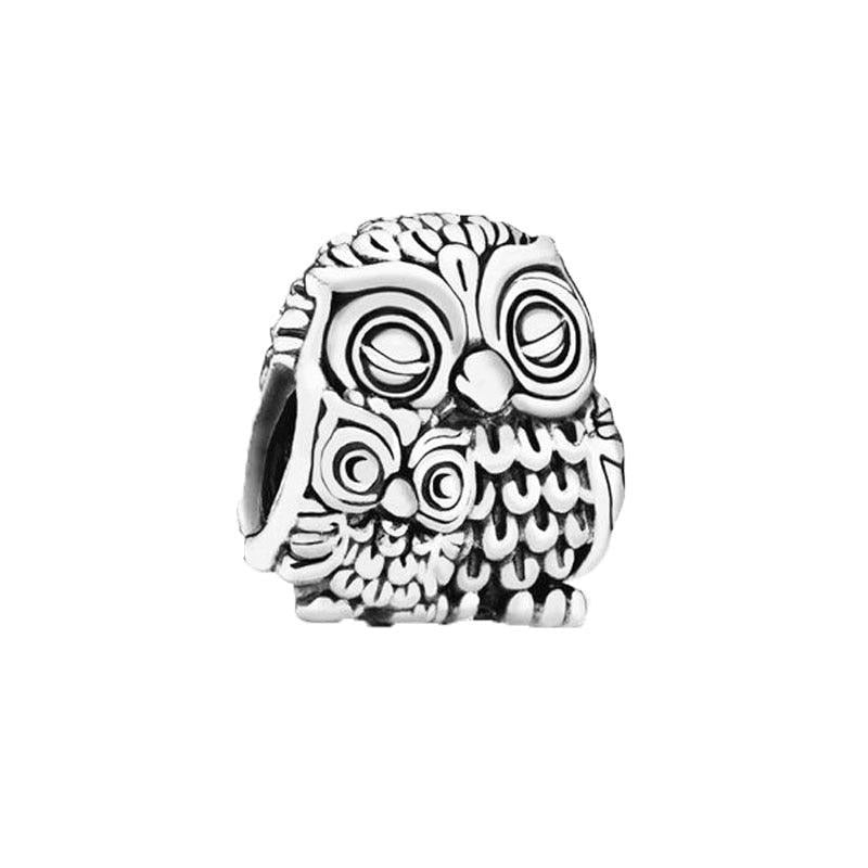 Charm - Owls (Mother and Baby)