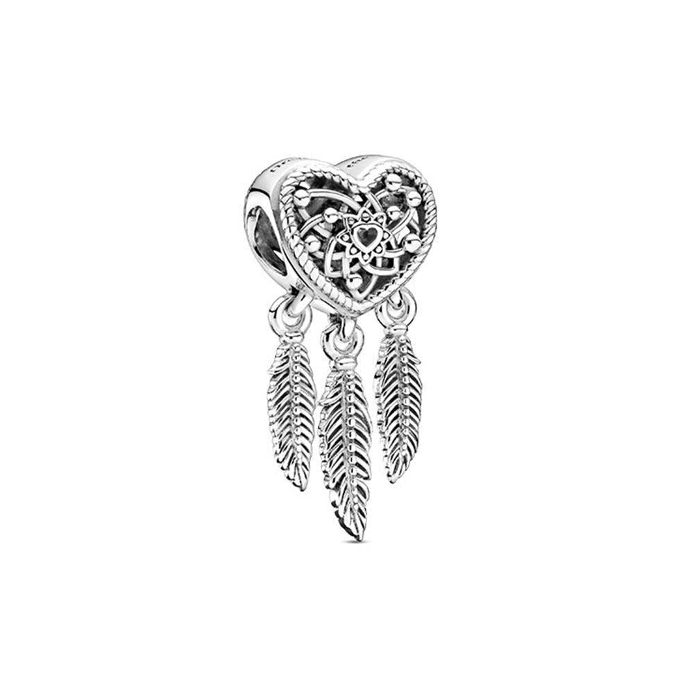 Charm - Heart Mandala