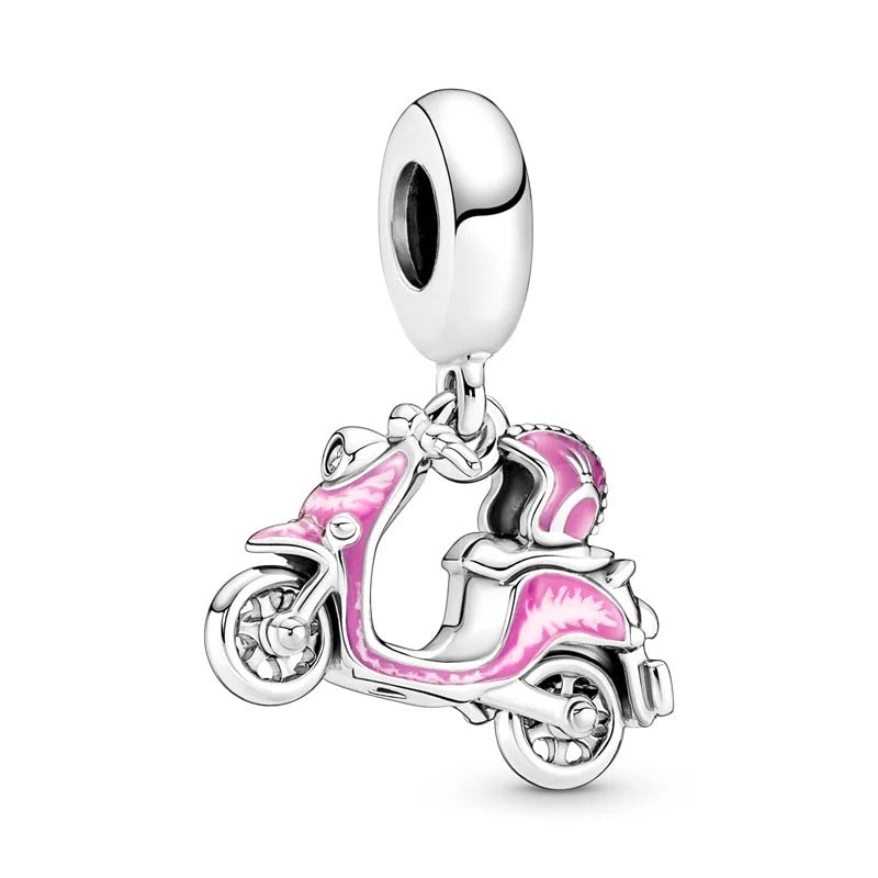 Charm - Pink Scooter