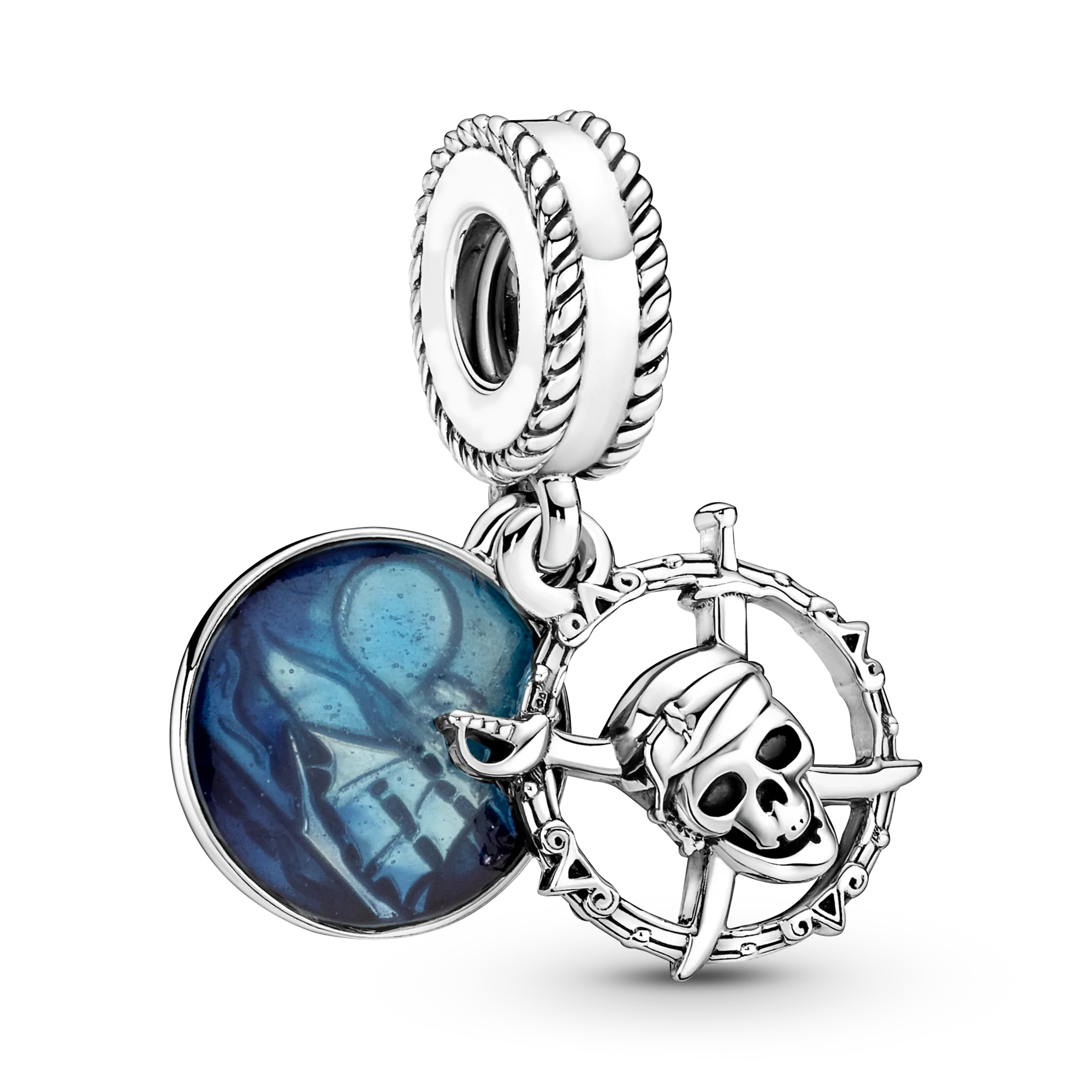 Charm - Pirate Skull Medal