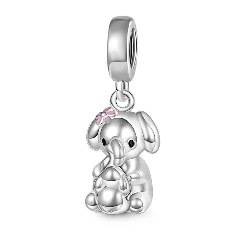 CB Charm - Elephant & Baby Elephant