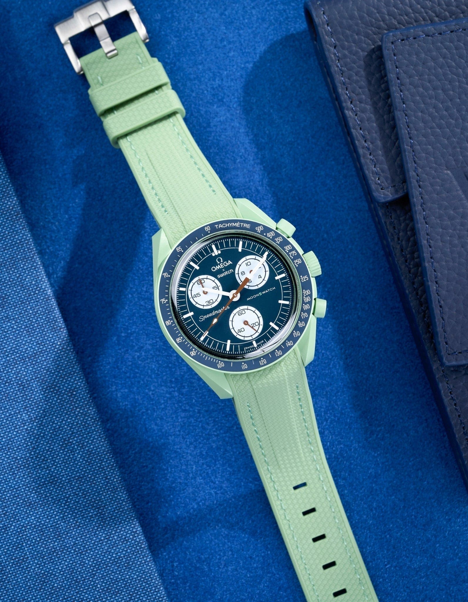 MoonSwatch Mission to Earth (Rubber Strap) - OM Luxury