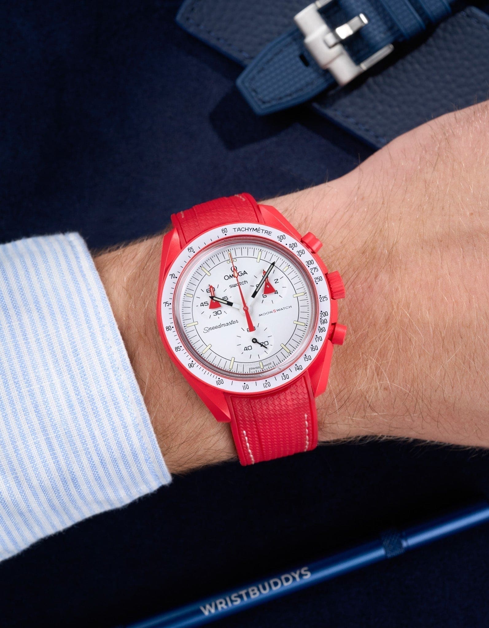 MoonSwatch Mission to Mars (Rubber Strap) - OM Luxury