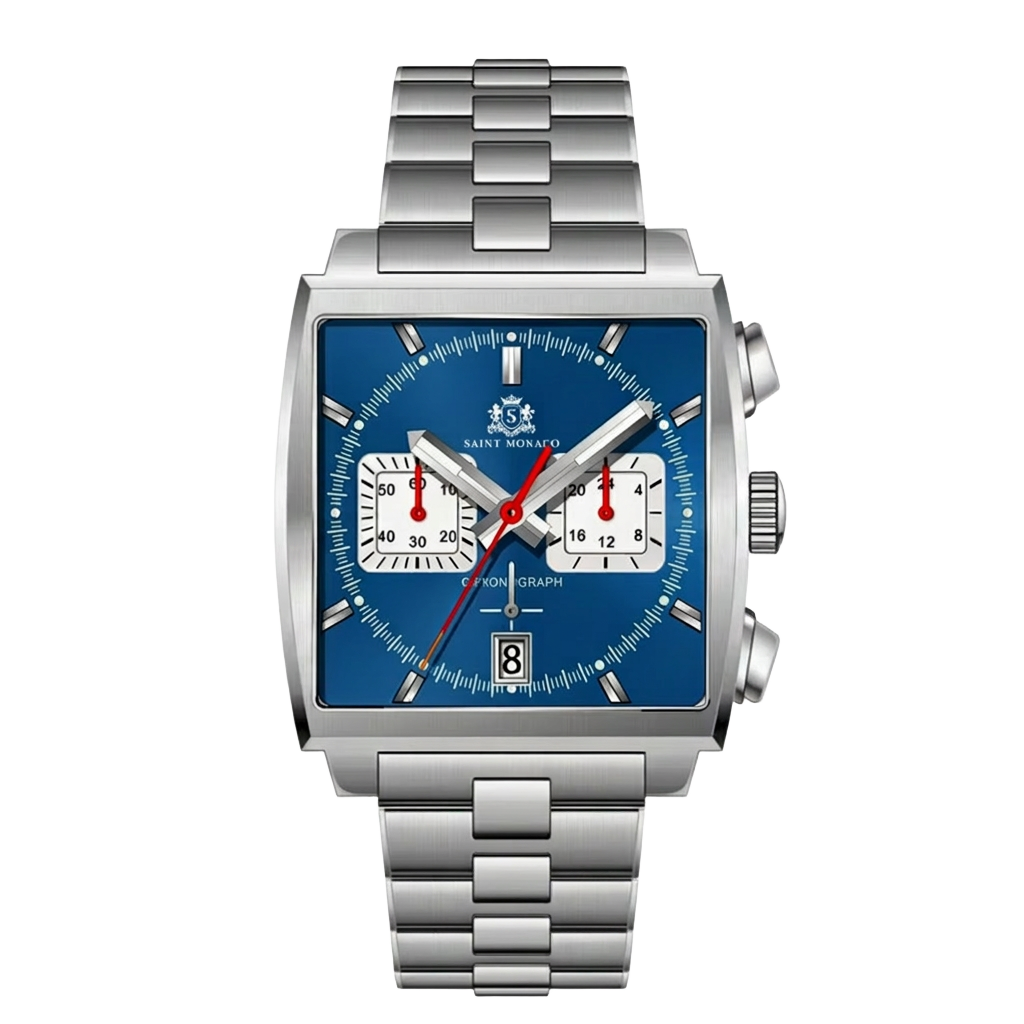 Monte Carlo — Blue Dial / Steel Bracelet